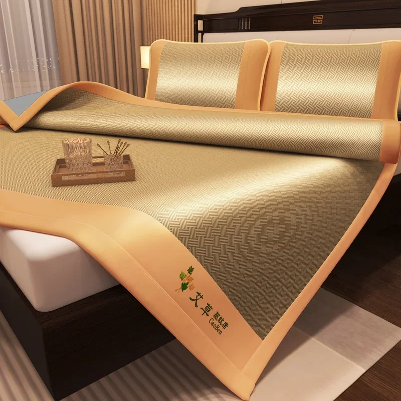 WASART Summer carbon light fibres 1800D cooling air conditioning sleeping mat cool feeling cold sheet luxury bed protection pad