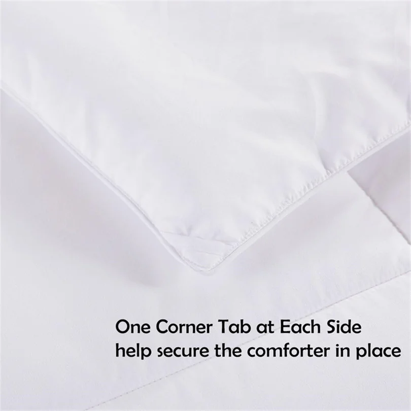 Luxurious White Goose Bed Duvet Super King Size Duvet 5 Stars Hotel Goose Feather Down Quilt Anti Allergen Ultra Soft Comforter
