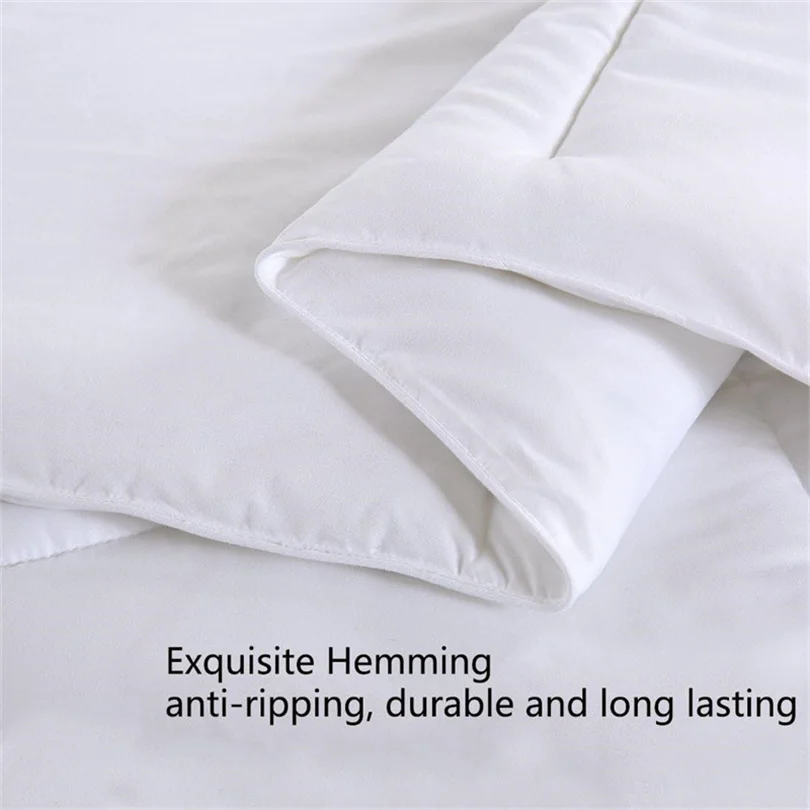 Luxurious White Goose Bed Duvet Super King Size Duvet 5 Stars Hotel Goose Feather Down Quilt Anti Allergen Ultra Soft Comforter
